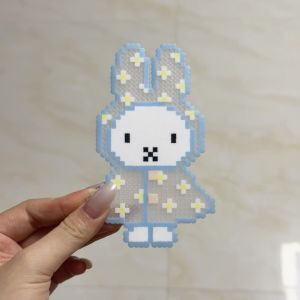 Miffy | Miffy Rabbit Creative Kawaii Acrylic Keychain Cartoon Personality Anime Peripheral Backpack Decorative Keyring Birthday Gifts