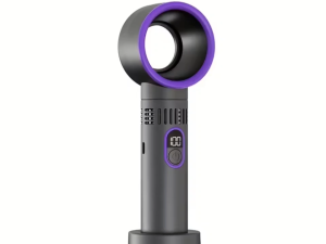 Kipas Angin Mini Genggam Portable Teknologi Tanpa Baling Baling USB Charging Tidak Bising Modern