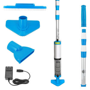 เครื่องดูดฝุ่นสระว่ายน้ําแบบชาร์จไร้สาย 3 ใน 1 เครื่องทําความสะอาดสระว่ายน้ําแบบใช้มือถือเหมาะสําหรับอ่างอาบน้ําศูนย์สปาเศษทราย