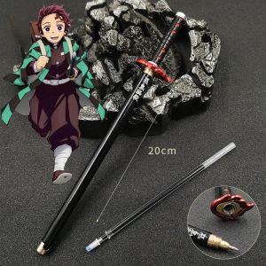 Signature Pen Anime Character Accessories Kamado Tanjirou Tomioka Giyuu Pen Samurai Sword Childrens Holiday Gifts
