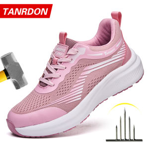 Ladies Safety Shoes Anti-Smashing and Anti-Puncture Work Shoes Insulated Shoes Lightweight and Fashionable Protective Boots