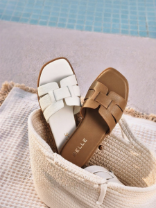 Belle | Women Summer Wearable Slippers Flat Beach Holiday Shoes