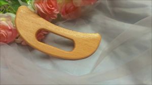 Lymphatic Drainage Massager Wooden Gua Sha Tool for Body Manual Massage Scraper for Anti Cellulite and Relieve Muscle Fatigue