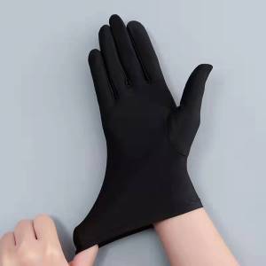 Thin Lycra Spandex High Elastic Sunscreen Gloves for Spring Autumn for Men Women to Use for Dance Driving Performance