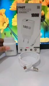 Charger Universal Model 131 Fast Charger 180W Adapter + Kabel USB Super VOOC Fast Charging