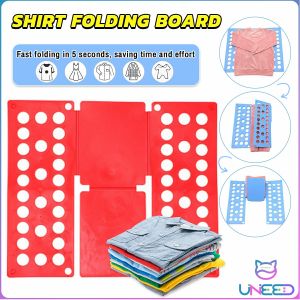 Need Clothes Shirt Folding Board T-Shirt Folder Laundry Organizer for Adult Children Clothing Durable Plastic Folding Tool
