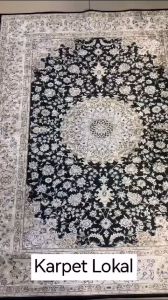 LOKAL - Karpet Lantai Ruang Tamu Karpet Eropa Karpet Aesthetic Anti Slip 150x200