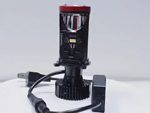 2PCS Y7D Lampu Led Mobil Dan Motor Mini Projector H4 Projie Super Bright 130 Watt