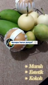 Keranjang Buah Stainless Gold Tempat Buah Wadah Buah Nampan Buah | Keranjang Buah Wadah Makanan Emas