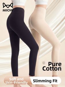 MiiOW | Slim Warm Womens Cotton Pants Thin Thermal Pants