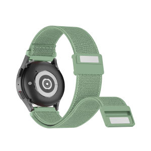 For Samsung Watch 6/6 Classic Band 20mm 22mm Adjustbale Nylon Magnetic Strap for Galaxy Watch 4/5 40mm 44mm Smart Watch Strap