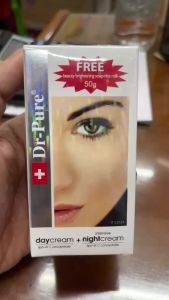 Paket Lengkap Cream DR Pure Set Day Cream Night Cream Sabun + Serum BPOM