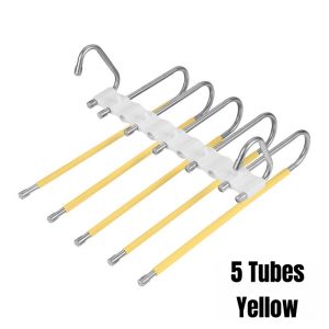 【SG Stock】 Stainless Steel 5-tiers Pants Trousers Hangers Closet Organizer/Space Saving