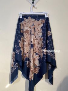 Hijab Segi Empat Voal Shofa Motif bunga