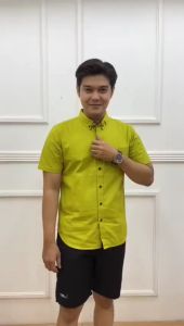 Kemeja Polos Pria Lengan Pendek Dewasa 2025