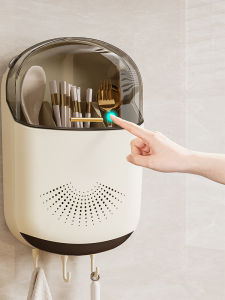 Hộp Đựng Thìa Treo Tường Nhà Bếp Đựng Thìa Và Thìa Đựng Đồ Dùng Ăn Uống Bằng Nhựa Chất Lượng Cao Từ Trung Quốc Đại Lục