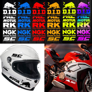 Phản quang Motul đã làm HRC RK NGK Hông Xe Máy miếng dán Dải Mũ bảo hiểm khi đi xe đạp đề can nhựa Vinyl không thấm nước