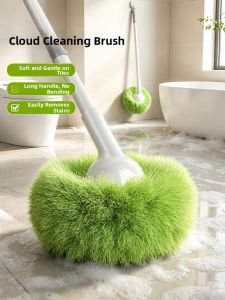 Aige | Soft Bristle Long Handle Bathroom Brush