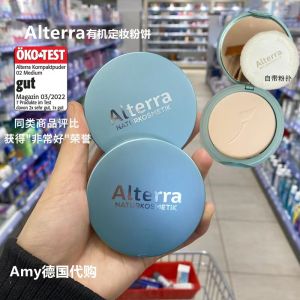 Alterra Organic Matte Setting Powder Compact Oil Control Concealer Silky Finish Pregnant Women 9g Makeup Beauty Tools