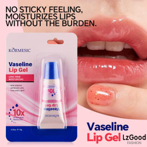 【BUY 2 GET 1】Vaseline Lip Gel Day & Night Lip Treatment Lip Balm Moisturizer for Sensitive Skin 10g Repair Dry Chapped Lips