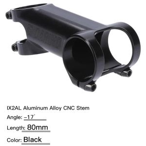 Cổ Xe Đạp Siêu Nhẹ IX2AL 7075 T6 Hợp Kim Nhôm CNC MTB/Đường trường/Địa Hình Với Ốc Vít Titan -6 Đến -17 Độ