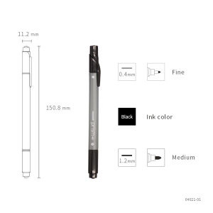 Monami | Dual-tip Fluorescent Highlight and Marking Pen for Studying Reading Mind Mapping