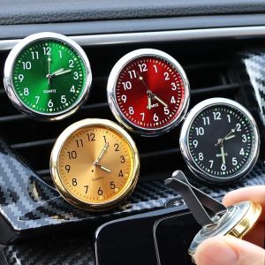 Pphha】นาฬิกาควอตซ์เรืองแสงกันน้ำนาฬิกาอิเล็กทรอนิกส์ขนาดเล็กนาฬิการถจักรยานยนต์จักรยานเครื่องประดับแผงหน้าปัดรถยนต์