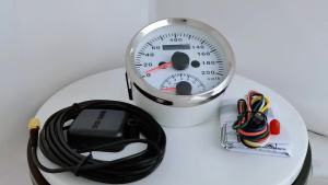 ELING 85mm GPS Speedometer with Tachometer 52mm Water Temp Oil Pressure 0-190ohm 240-33ohm Fuel Level Meter 12V Voltmeter