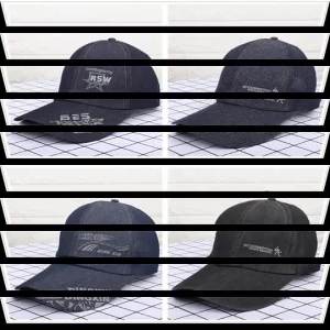 Penghantaran dari China [2025] Topi Besbol Denim Uniseks Musim Bunga dan Musim Luruh   Topi Memancing Brim Lanjutan untuk Pertengahan Umur dan Warga Emas Topi Duckbill Topi Pekerja 3.1