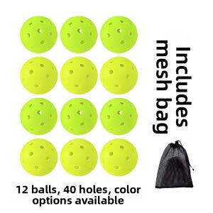 WUYIQU | Professional Outdoor Recessed 40-hole Pickleball