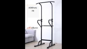 ADSports F9 Dip Stands Power Tower Adjustable Height Pull Up Push Up Dip Station Multi-Function Training Workout Station