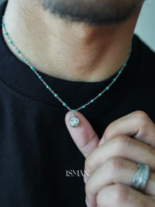 1sman Original Design round Fashion Minimalist Pendant High-End Sensation Stylish Adjustable Clavicle Chain for Men And Women