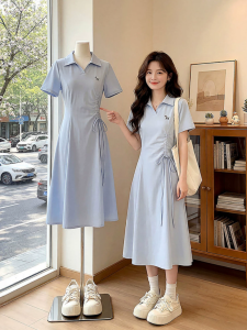 Đầm Hè Dáng Ôm Có Dây Thắt Phù Hợp Với Người Mập