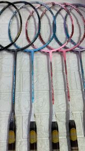 Raket Badminton Apacs NEW FEATHER WEIGHT 55/ FEATHER WT 55 hanya 58grm