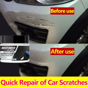 【Quick Fix】100%Original Car Scratch Repair Car Scratch Remover Car Scratch Wax for Fast Repair of Scratches on Cars and Motorcycle Fits all Cars and Motorcycle Paint Scratches Repair Motorcycle Paint Repair Paint Care Kit Polishing Wax 200g