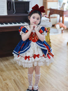 Original Snow White Princess Dress Birthday Party Ball Gown Childrens Dress Four Seasons Style Lovely Girls Clothing