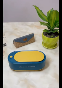 Ultrasonic Cleaner Machine USB Charging 45kHz Sonic Jewelry Cleaner for Eyeglasses Rings Watch Strap