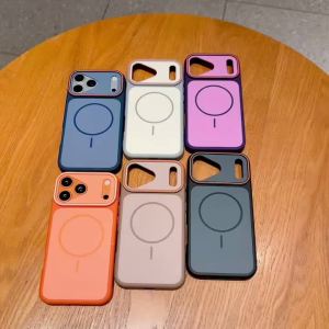 szhaiyu | For IPhone 17 Pro Max 17Air for Magsafe Magnetic Silicone Phone Case for IPhone 16 15 14 Plus 13 12 Pro Max 11 Shockproof Cover