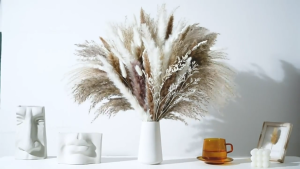 Dried Flowers Bouquet Pampas Grass Artificial Floral Arrangement Home Decoration Wedding Table Decor Boho Rustic Flower Bouquet Gift