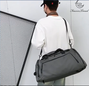 Gym Bag Large Capacity Duffel Bag With Shoe & Wet Compartment For Travel Sports Fitness & Workout