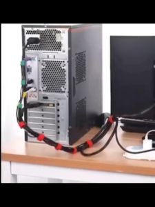 5m×1.2cm Băng Gai Velcro Băng Dính Buộc Dây Sạc Tai Nghe Dây Điện-NIEVE