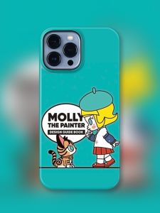 เคสโทรศัพท์มือถือ Apple ลายการ์ตูนสุดสร้างสรรค์สำหรับ iPhone 15 pro Max สำหรับผู้หญิง ดีไซน์เรียบหรูสุดเก๋ไก๋ ปกป้องได้เต็มรูปแบบ