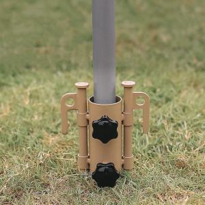 Outdoor Camping Tent Accessory Support Pole Sky Pillar Fixer Landing Nail Hammer Stabilizer Windproof for Hike Mount