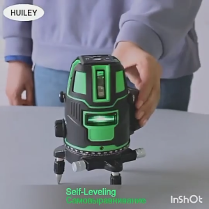 Tomati Laser Level 5 / 2 Line Laser Level Level Laser 360 Derajat Tas Penyimpanan Shockproof Tersedia Luar Ruangan