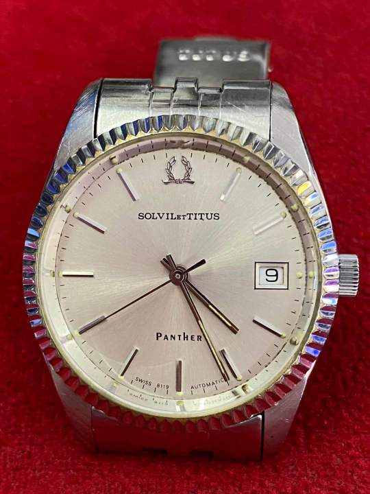 Solvil Et Titus Panther Automatic RARE Solvil Et Titus Panther