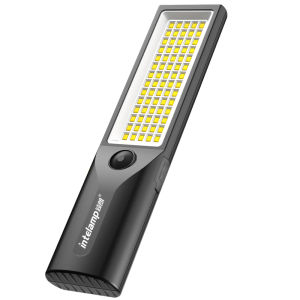 intelamp | Intelamp 2026 Đèn LED Năng Lượng Mặt Trời Đèn Pin Cầm Tay Có Thể Sạc Lại Đèn Pin Cầm Tay Mini Di Động Cắm Trại Ngoài Trời Đèn Sửa Chữa Khẩn Cấp IP65 ABS Chống Nước