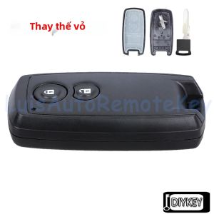 Vỏ Bọc Chìa Khóa Điều Khiển Từ Xa Thông Minh 2/3 Nút Dành Cho Suzuki Grand Vitara SX4 Sport Swift 2007-2013 Chất Liệu ABS + Kim Loại