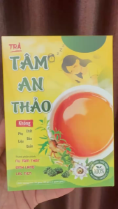 ✅ Trà Tâm An Thảo Hộp 30 Gói [Chính Hãng Cao Cấp] ✅ Cải thiện giấc ngủ ngon giảm đau đầu căng thẳng stress thư giãn