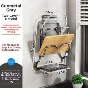 youqin | Wall-mounted No-drilling Kitchen Rack