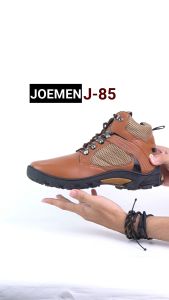 Sepatu Gunung Pria Joemen J 85 Premium Model Boots Sepatu Mendaki Gunung Cowok Kerja Proyek Kuat Nyaman Tidak Licin